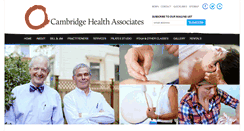 Desktop Screenshot of cambridgehealthassociates.com